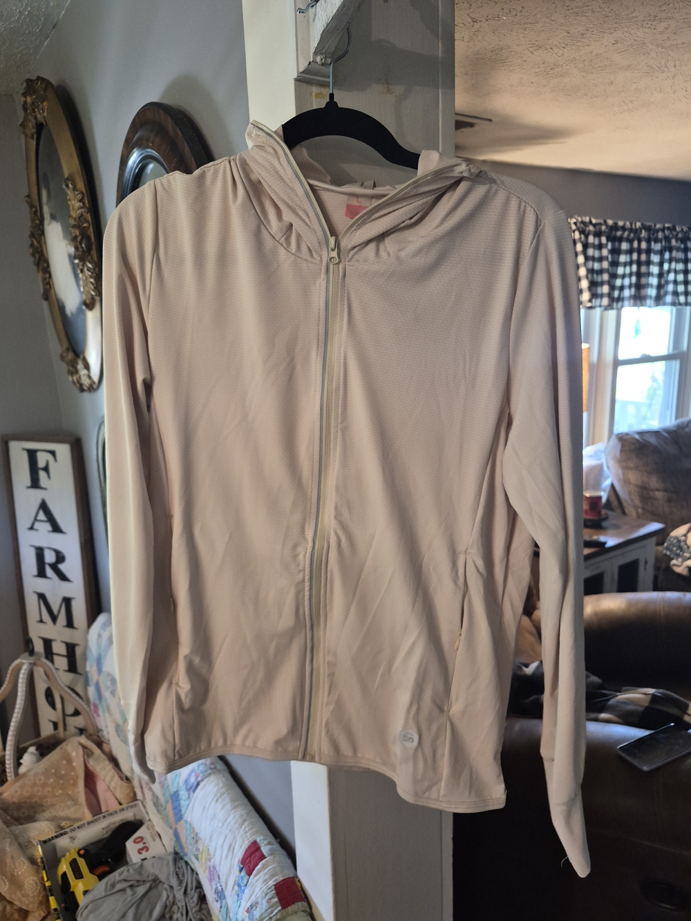 Rebar Sunblocker hooded top is a lightweight, breathable performance shirt in a